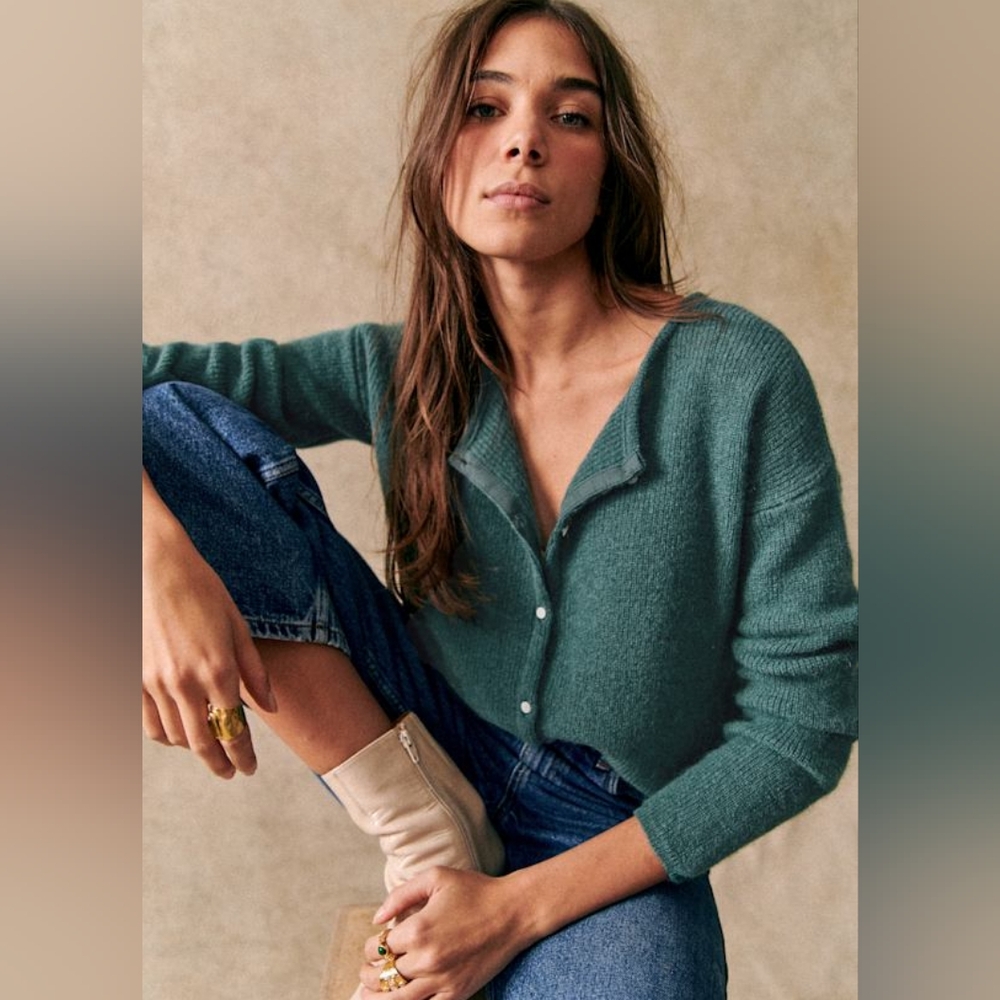 Sezane Gaspard Cardigan Sz XS